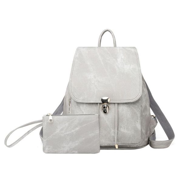 

outdoor bags pu leather backpack women schoolbags ladies travel lapbackpacks chirldren school for teenage girl
