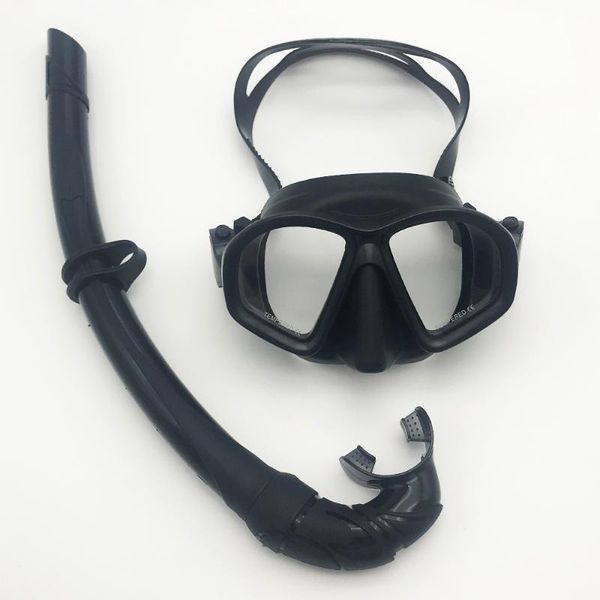 

diving masks professional low volume mask and silicone snorkel