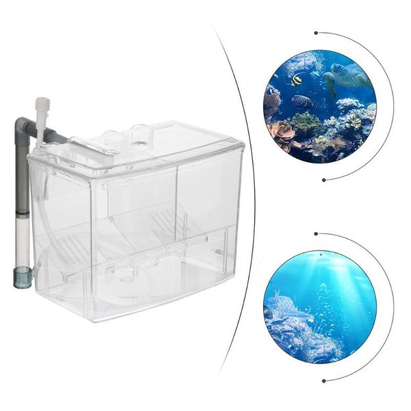 

aquariums aquarium breeding box double-layer fish tank divider mounted incubator
