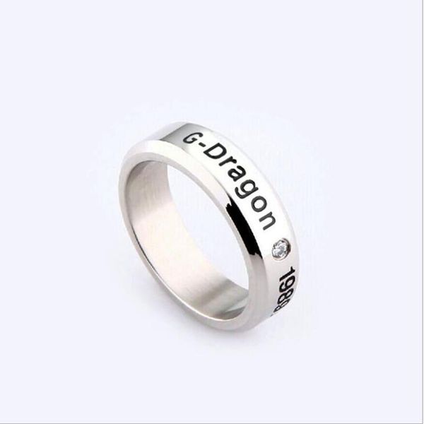 

wedding rings youpop kpop bigbang gd g-dragon k- gdragon ring t.o.p daesung accessories for men and women made the full, Slivery;golden