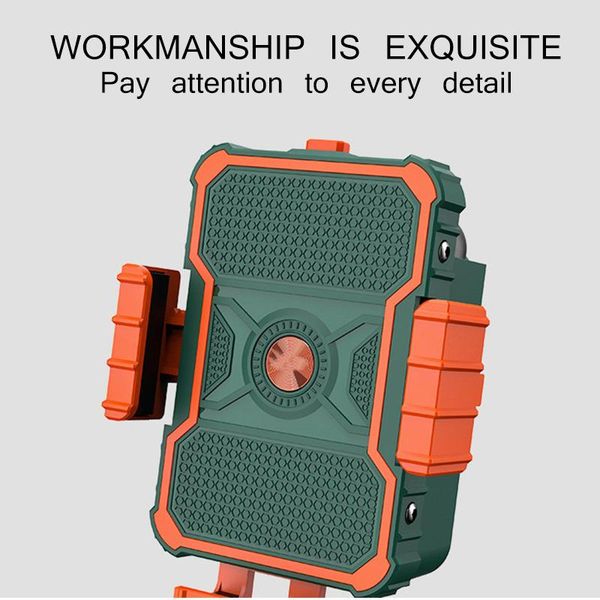 

cell phone mounts & holders bicycle mobile bracket motorcycle holder fixing seat for gps support waterproof qc