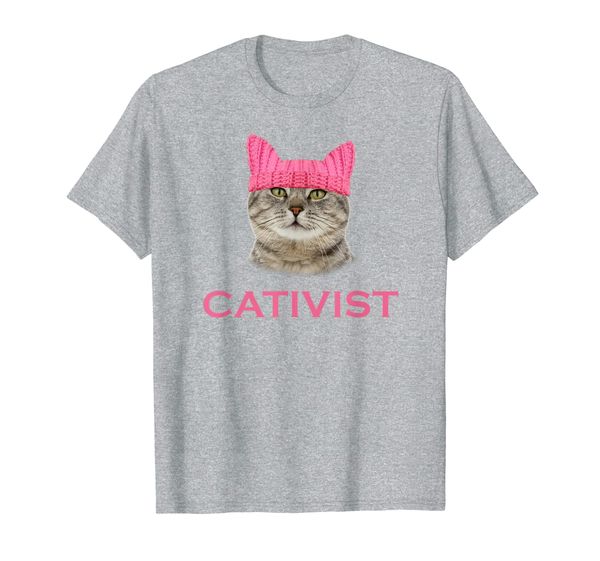 

Cativist Resist Persist March Cat Hat T-Shirt, Mainly pictures