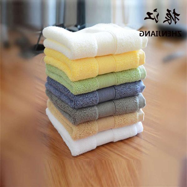 

broken and thickened cotton square towel small gift welfare handkerchief el, White