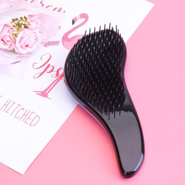 

hair brushes 1pc anti-static comb scalp portable for girls red, Silver