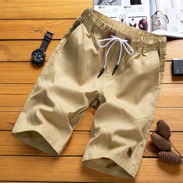 

summer shorts men's capris korean casual pants thin fashion loose breeches large, White;black