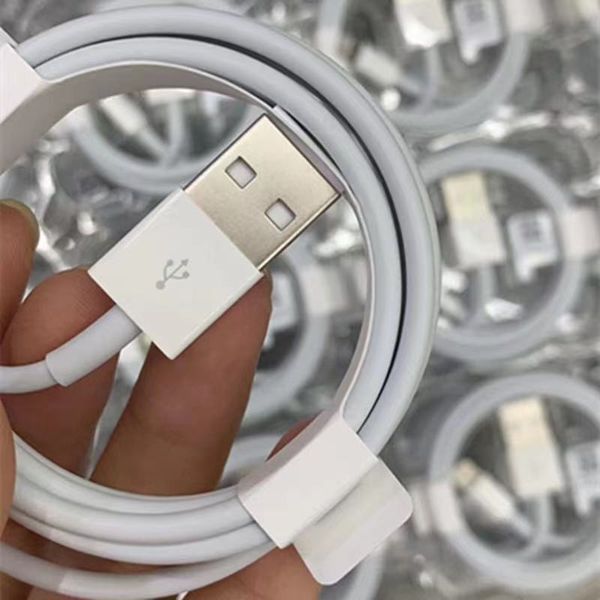 

100pcs 7 generation 1m/3ft 2m/6ft cables usb for 8 xs data sync charge phone cable