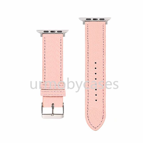

designer watch bands for apple iwatch 2 3 4 5 38mm 40mm 42mm 44mm leather watchband