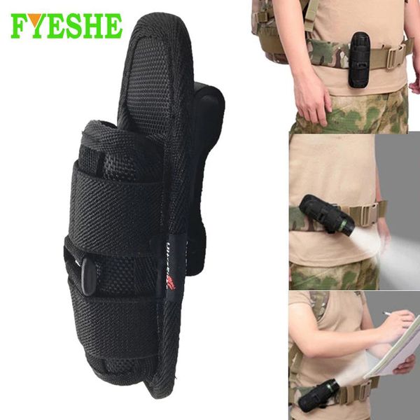 

stuff sacks rotatable 360 degrees molle pouch holster with clip belt for pack bag tactical waist bags hunting