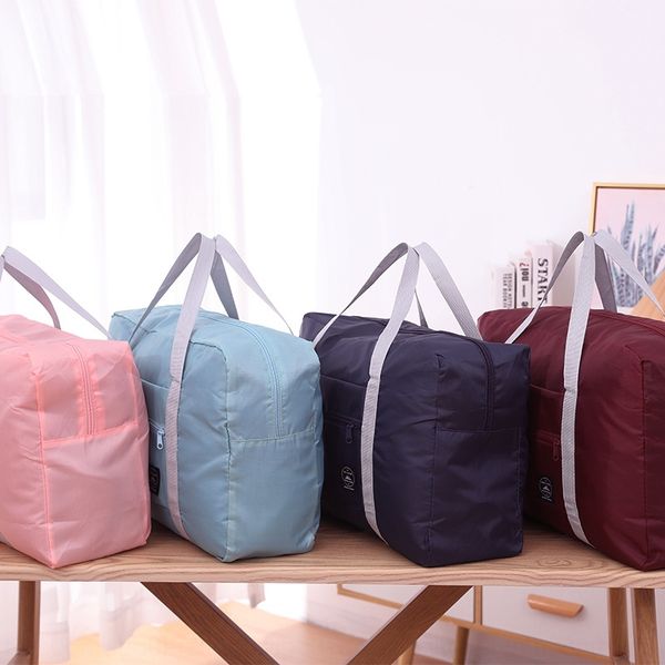 

5skg travel washing oxford folding portable clothes zipper dust proof odorless bags oxford cloth storage storage bag