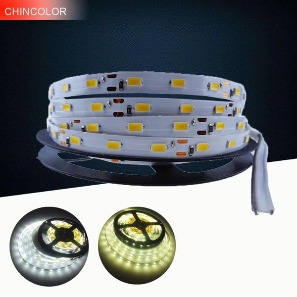 

led strip light 5m/roll 300led 5730 flexible bar non-waterproof indoor home decoration fa strips