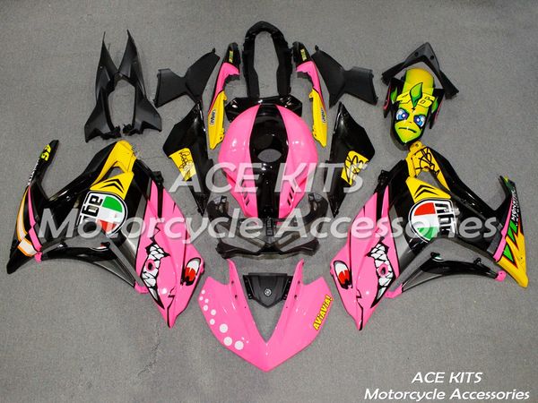 

ace kits 100% abs fairing motorcycle fairings for yamaha r25 r3 15 16 17 18 years a variety of color no.1627