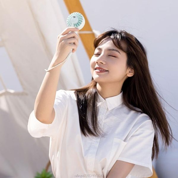 

electric fans 1500mah 3 gears usb mini handheld fan for travel office room household outdoor bbq gym car traveling jy9 21 dropship