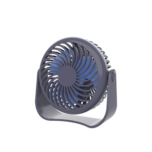 

2021 novel design 360 degree rotation usb small fans pedestal stand table portable rechargeable mini fan fast ship