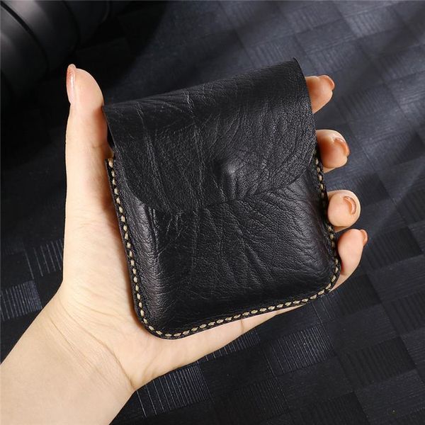 

cell phone pouches genuine leather case pouch for galaxy z flip bag