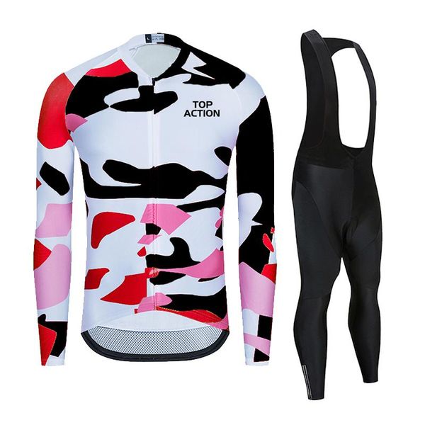 

racing sets 2021 spring autumn quick dry cycling clothing winter 19d gel pad tights mtb jersey set downhill bike uniform, Black;blue