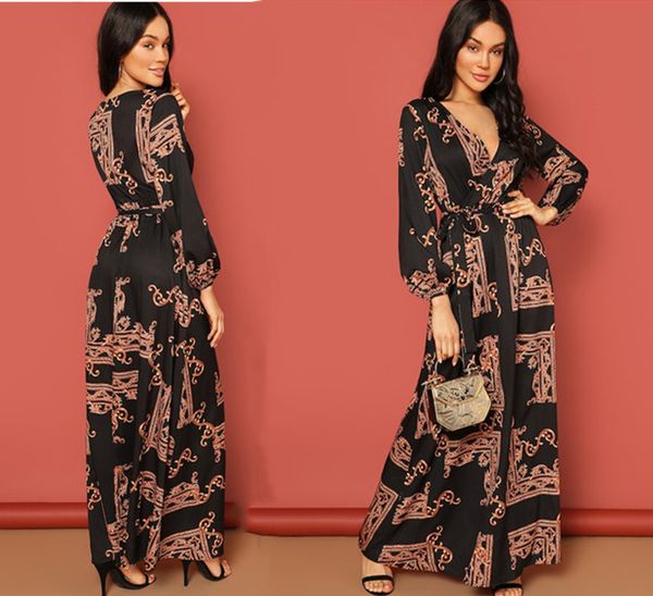 

factorynrey dress gift autumn evening and winter, White;black