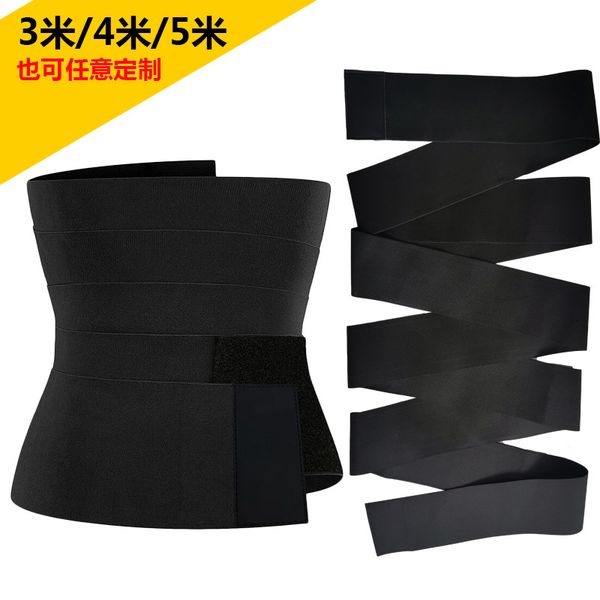 

waist winding belt body shaping cloth abdominal women's elastic, Gray