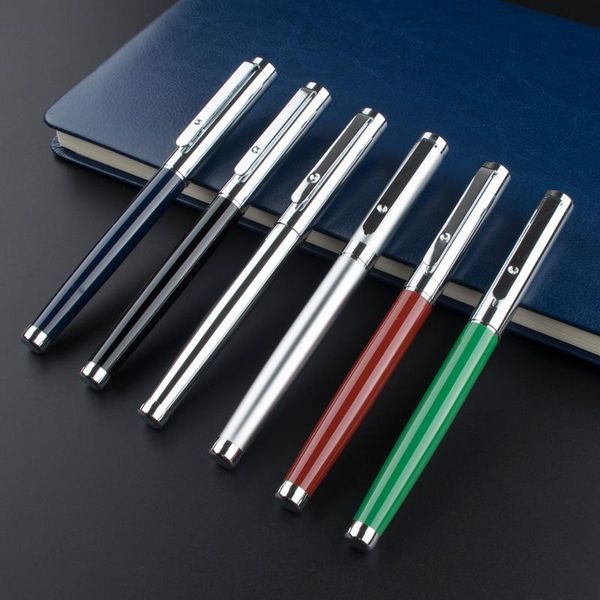 

gel pens metal stainless steel mj-200 elegant classique roller ball pen and gift box ballpoint/sign/metal
