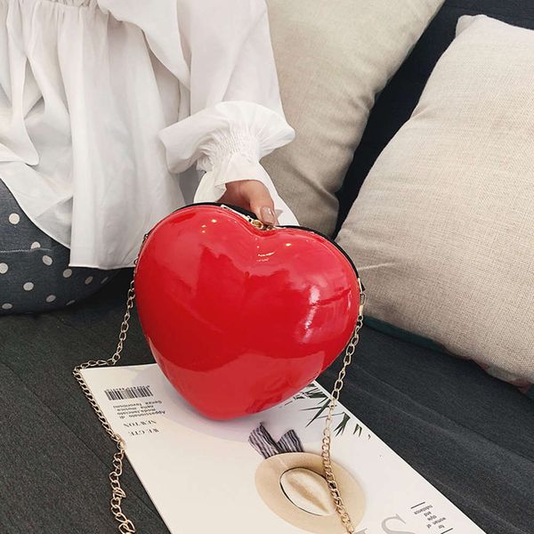 

2021 fashion luxury chain shoulder bag designer series classic high-quality heart-shaped menger women's clutch
