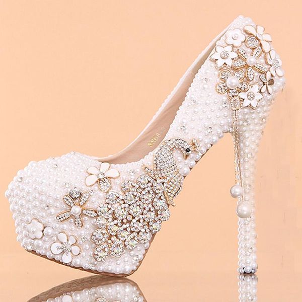 

dress shoes 2021 fashion luxury lady party prom high heel bridal gorgeous crystal wedding, Black