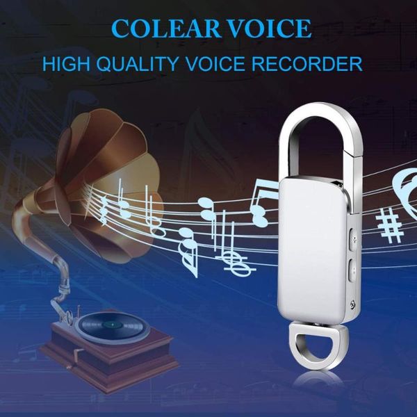 

digital voice recorder keychain encrypted recording hifi broadcast mp4 ai intelligent high-definition noise reduction control