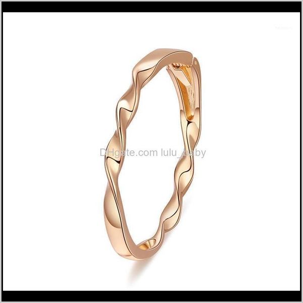 

bangle bracelets drop delivery 2021 alloy jewelry fashion women irregular warp wave charm bracelet1 t5cgu, Black
