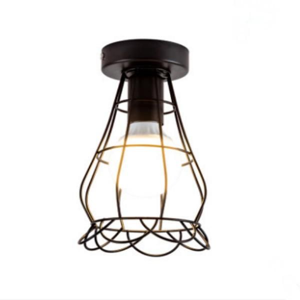 

ceiling lights creative restaurant balcony iron cage light retro porch clothing store corridor cool