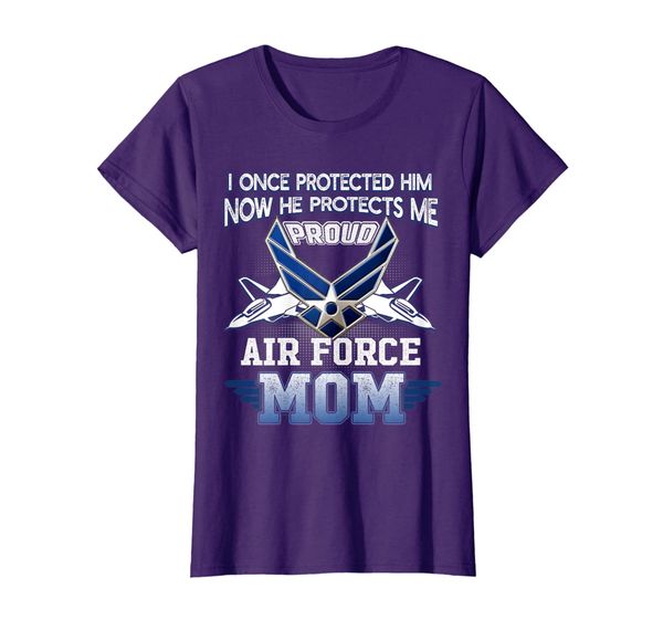 

Womens Pride Military Family - Proud Mom Air Force T Shirt Gift, Mainly pictures
