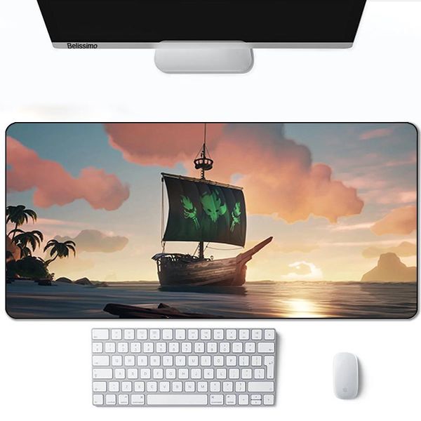 

mouse pads & wrist rests extended pad computer gaming desk table razer carpet sea of thieves mats lapgamer keyboard anime xxl pc