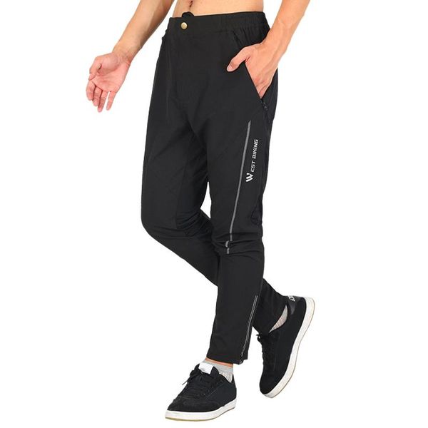 

racing pants men sport long pant summer autumn running sweatpants high stretch track reflective design y trousers 4xl, Black;blue