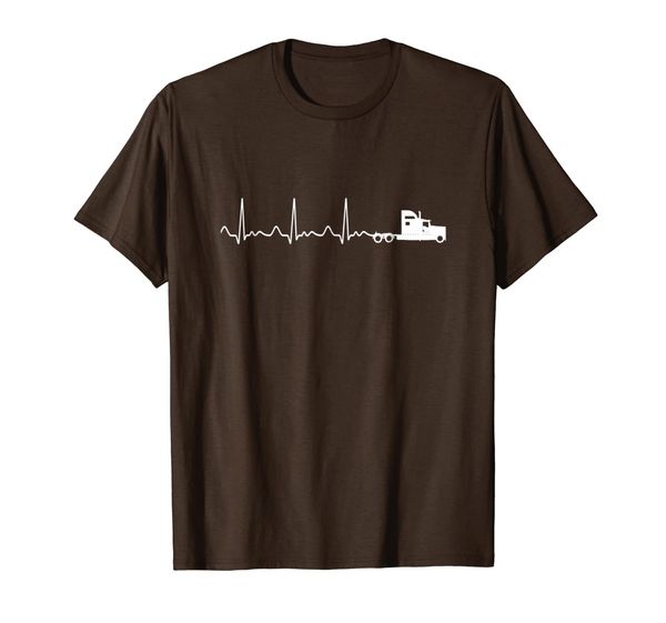 

truck driver pulse big rig trucking shirt gift for truckers, White;black