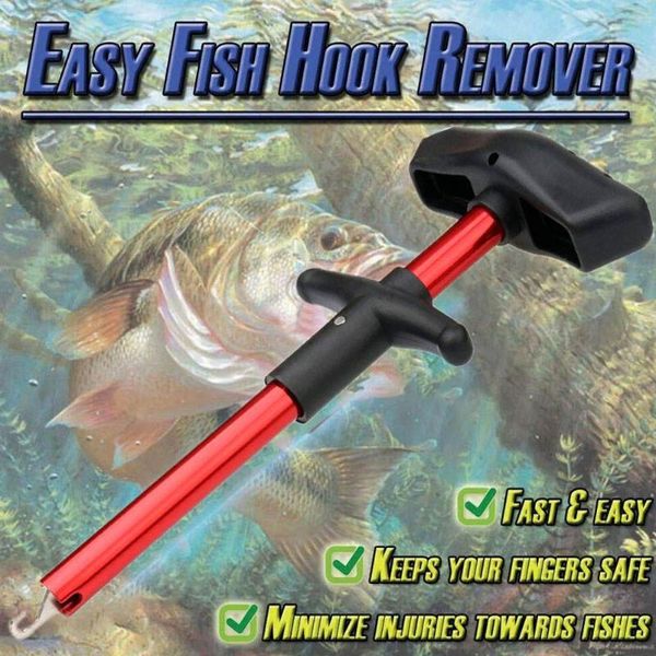 

t-type fish hook puller remover fishing minimizing injuries tools tackle x85 hooks