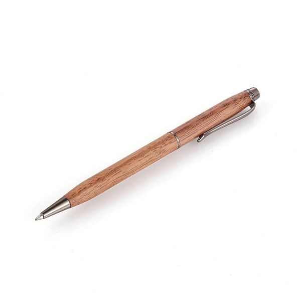 

gel pens wooden ink pen for business gift with two 0.5mm black