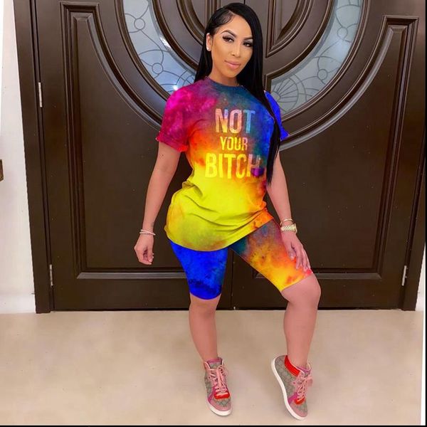 

plus size two piece outfit womens tracksuits tracksuit summer clothes matching sets jogging femme biker shorts set, Gray