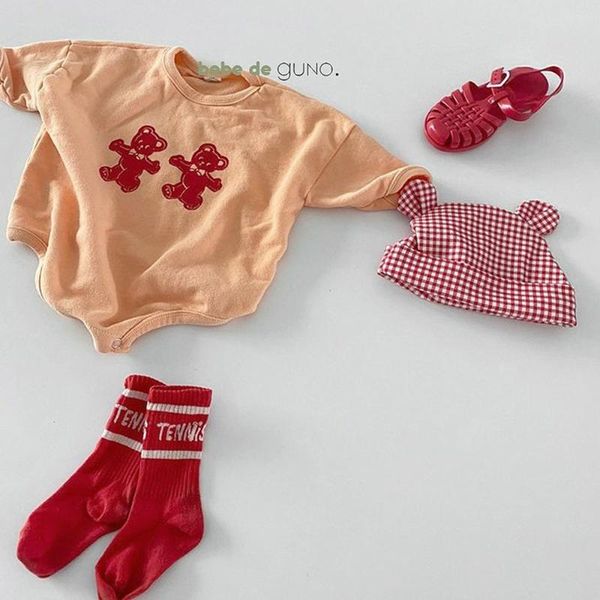 

jumpsuits baby clothes bodysuit spring and autumn boys girls long-sleeved cartoon printing fart kids clothing, Blue