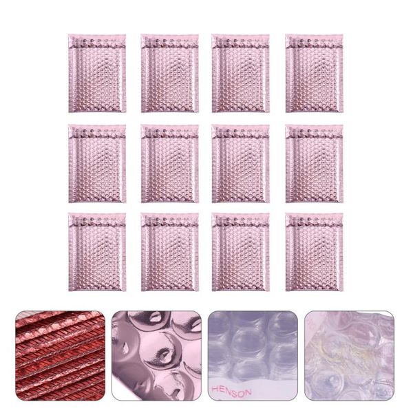 

12pcs packing envelope padded bubble envelopes wrapper bag mailers ) gift wrap