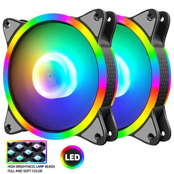 

fans & coolings 120mm computer case fan 12v dc pwm 4 pin silent molex 4pin for cpu cooling cooler ventilador pc
