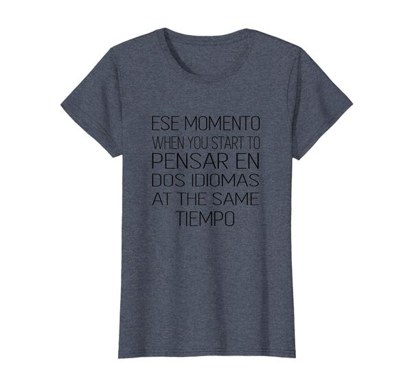 

womens womens latina latinx hispanic spanish bilingual shirt, White;black