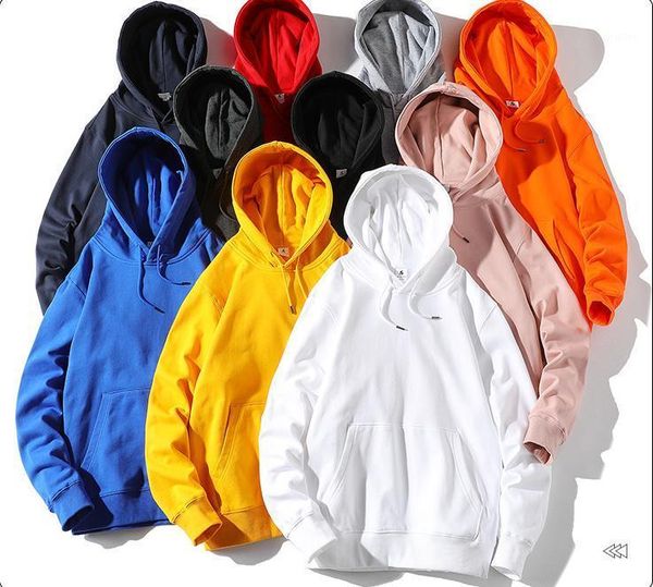 

men's hoodies & sweatshirts spring and winter hooded casual high-quality jogger texture pullovers women's, Black