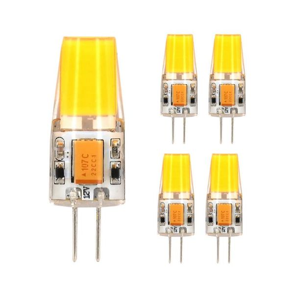

bulbs dimmable g4 led dc12v cob light real power 1w/3w