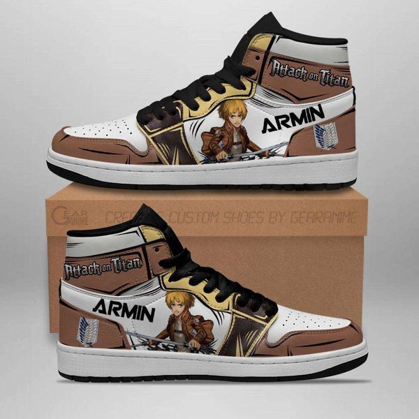 

customization armin sneakers attack on titan anime sneakers