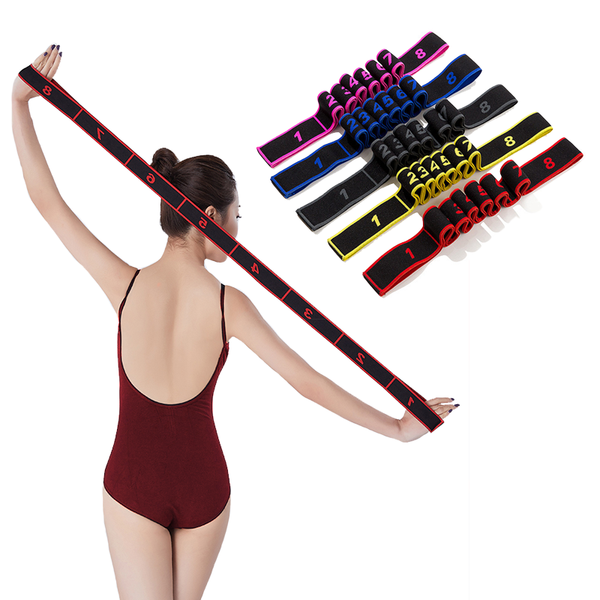 

yoga strap 90*4cm stretch pilates belt waist arms leg exercise resistance bands