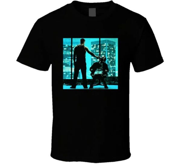 

fight club pitt norton cult classic legend funny movie fan t shirt, White;black