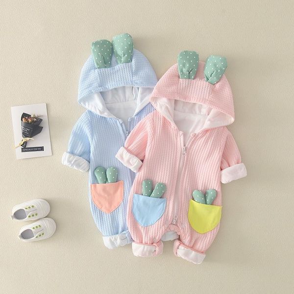

baby clothes fall cute born romper girl 2021 jumpsuits, Blue