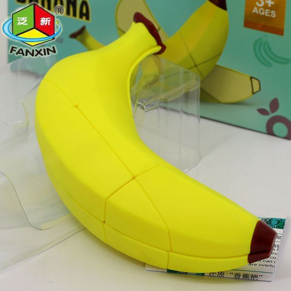 

magic fanxin fruit cube banana cubes puzzle 2x2x3 223 unequal special cute shape toys cube professional educational game gift
