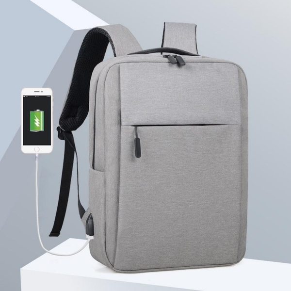 

backpack men's business leisure customized lapbag usb rechargeable college student schoolbag