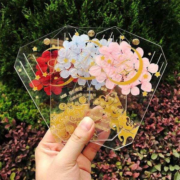 

greeting cards creative invitation acrylic wedding custom high-end fashion