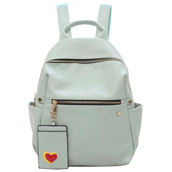

outdoor bags backpacks women pu female school for teenager girls travel back bag retro
