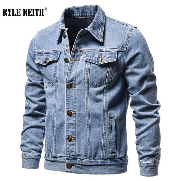 

men's jackets men denim jacket casual solid color lapel single breasted jeans autumn slim fit quality clothing, Black;brown
