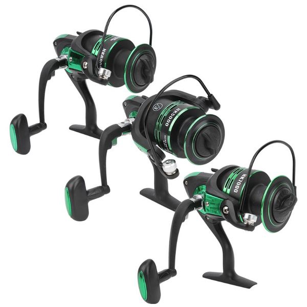 

hk5000-7000 series double spool spinning fishing reel folding metal rocker arm long shooting wheel tool for accessories baitcasting reels